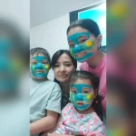 Семьи Бурлинского района устроили флешмоб ко Дню Республики