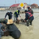 Тело мужчины вынесло из кладбища во время потопа в Атырау