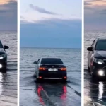 Водителя Camry арестовали за езду с подложными номерами по озеру в ЗКО