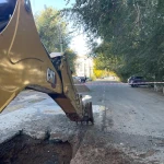 Водопроводная авария оставила без воды центр Уральска
