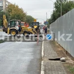 Участок дороги в Уральске перекрыли на выходные
