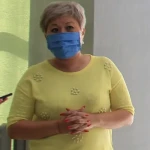 Директор дворца школьников плюнула в соседа