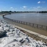 Уровень реки Урал продолжает расти в Атырауской области
