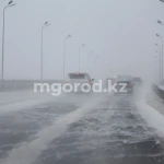 Метель и гололёд ожидаются в ЗКО