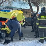 Массовое ДТП в Уральске с участием автобуса и «скорой»: пострадали двое взрослых и ребёнок