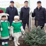 Облыс әкімі жаңа дәстүр бастады: Әр мектептің ашылуында 100 түп ағаш отырғызылады