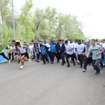 В Уральске прошёл массовый забег в честь Дня единства народа Казахстана