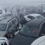 95 авто столкнулись на Республиканской трассе: пострадали 20 человек