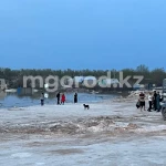 Спад уровня воды в Урале в ЗКО ожидают 23 апреля
