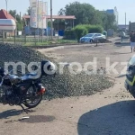 Ещё одна авария с мотоциклом произошла в Уральске