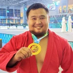 Самбист из Бурлинского района стал чемпионом республики