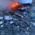 Взрыв газа разрушил магазин в Темиртау: под завалами остался мужчина