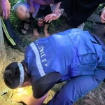 В Уральске рука трехлетнего ребенка застряла в яме