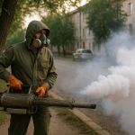 Пять тысяч гектаров обработали от гнуса в Уральске
