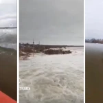 Видео с потоком воды с «Ириклинского водохранилища» напугало жителей ЗКО