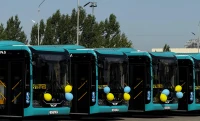 Оралда жаңа 10 автобус желіге шықты