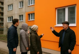 В Уральске начался ремонт фасадов: жильцы просят оставить наружное утепление стен