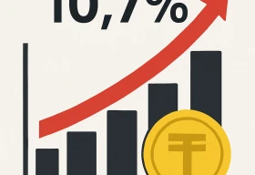 Сәуірде Қазақстанда инфляцияның жылдық көрсеткіші 10,7% жетті