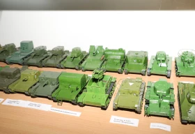 Экспозиция моделей военной техники открылась в музее Уральска