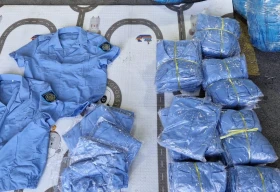 Шекарада қазақстандық полиция қызметкерлерінің формасы тәркіленді