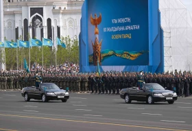 Астанада әскери шеру өтті