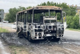 Автобус с детьми загорелся в Уральске: водителя привлекли к адмответственности