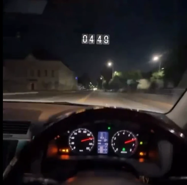 Житель Уральска мчался по проспекту 167 км/ч и снимал это на видео | Мой Город Житель Уральска мчался по проспекту 167 км/ч и снимал это на видео