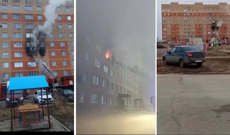 Дети прыгали из окна многоэтажки, спасаясь от пожара в ЗКО | Мой Город Дети прыгали из окна многоэтажки спасаясь от пожара в ЗКО