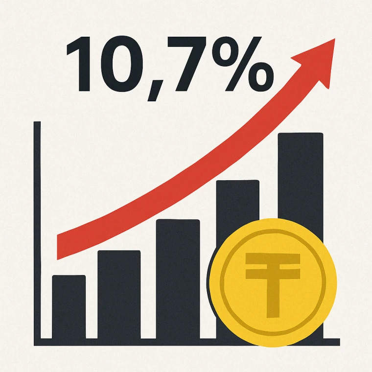 Сәуірде Қазақстанда инфляцияның жылдық көрсеткіші 10,7% жетті | Мой Город Сәуірде Қазақстанда инфляцияның жылдық көрсеткіші 10,7% жетті