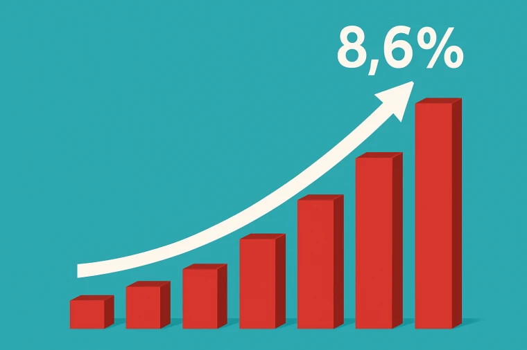 Қазақстанда инфляция 8,6 пайызды құрайды