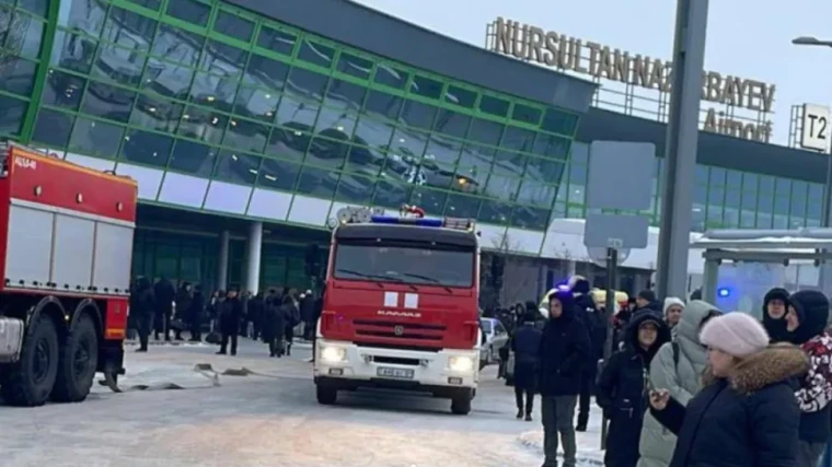 В аэропорту Астаны эвакуировали людей из-за пожара | Мой Город В аэропорту Астаны эвакуировали людей из-за пожара
