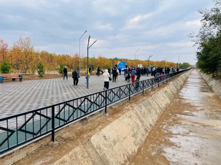 Новый бульвар открыли в Уральске ко Дню города | Мой Город Новый бульвар открыли в Уральске ко Дню города