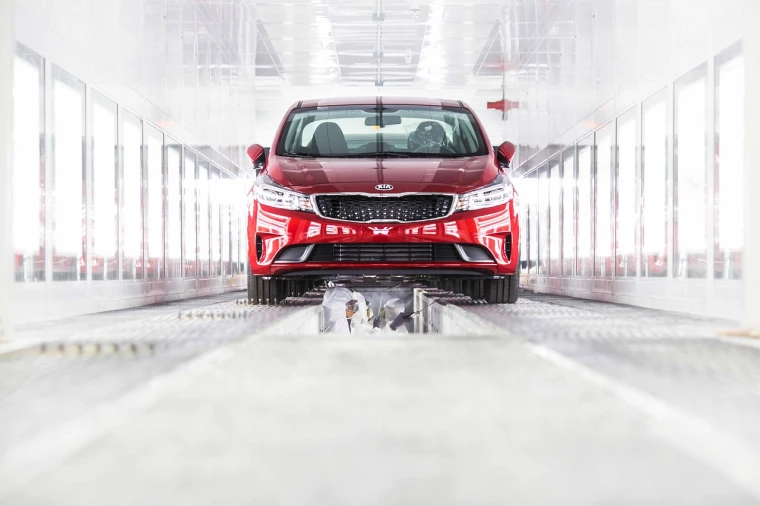С 1 октября в Костанае начнётся выпуск 70 тысяч автомобилей KIA в год