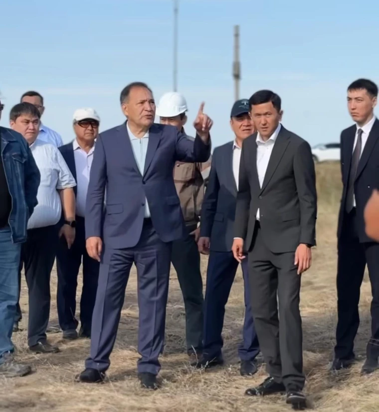Советник премьер-министра поручил завершить раньше срока строительство насосной станции в Уральске
