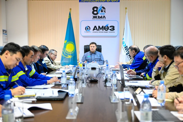 Атырау мұнай өңдеу зауыты 2025 жылдың бес айында жеңіл мұнай өнімдерін өндіру көлемін арттырды | Мой Город Атырау мұнай өңдеу зауыты 2025 жылдың бес айында жеңіл мұнай өнімдерін өндіру көлемін арттырды