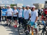 В Уральск прибыли участники республиканского велопробега
