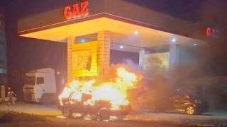 Три человека погибли заживо в горящей машине в Актобе. Полиция сообщила подробности