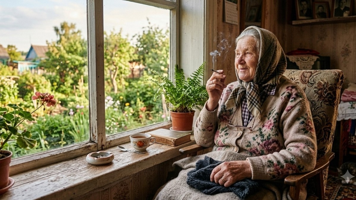 40 сигарет в день и крепкий чай: 100-летняя женщина рассказала о своих привычках