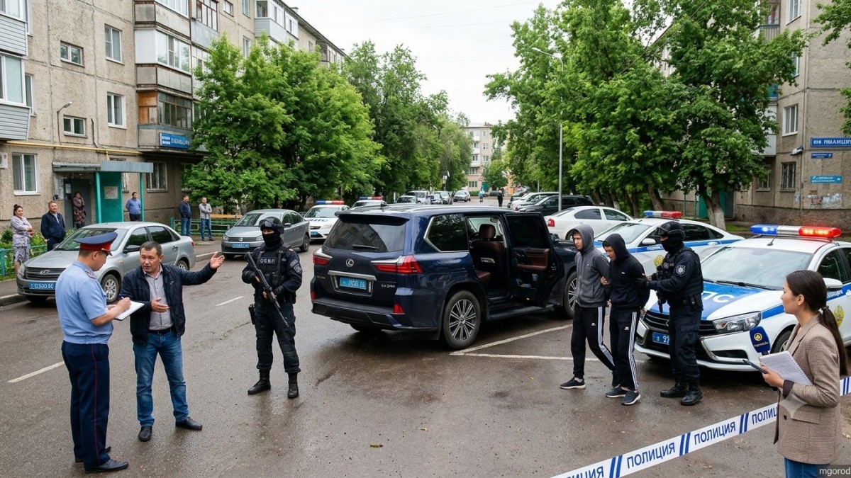 Дорожный конфликт закончился похищением человека в Актобе
