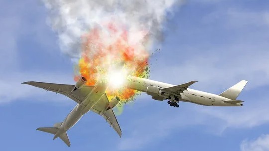 Казахстанский самолет столкнулся с другим бортом: погибли 349 человек