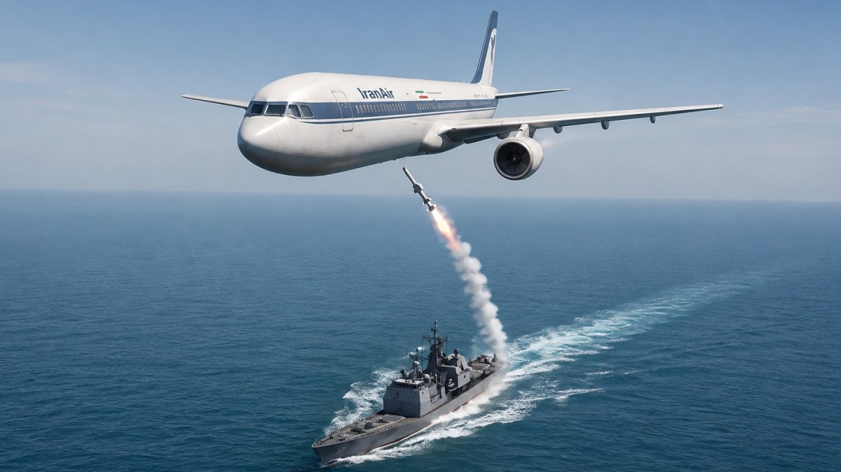 США по ошибке сбил иранский пассажирский самолет: погибли почти 300 человек