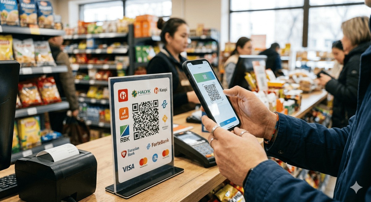 Защита алиментов и единый QR: Нацбанк Казахстана обновит правила банковских операций