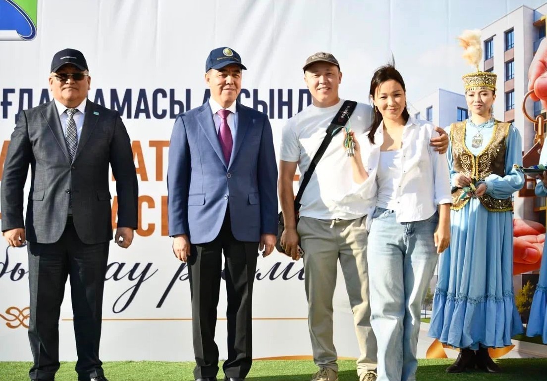 Оралда жалғыз баспанасы апатты деп танылғандар үйлі болды