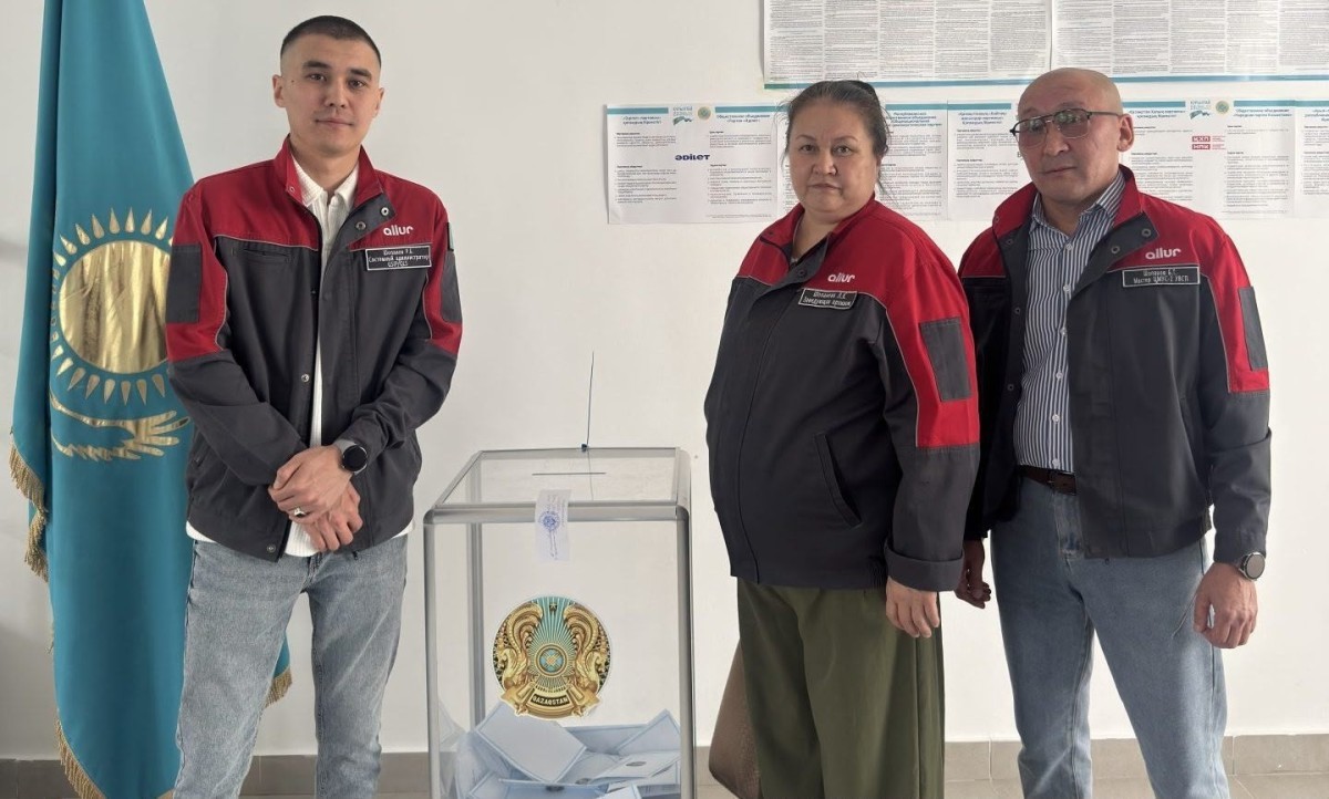 Крупнейшие производственные предприятия в Костанае и Сарани проголосовали на выборах депутатов Курултая