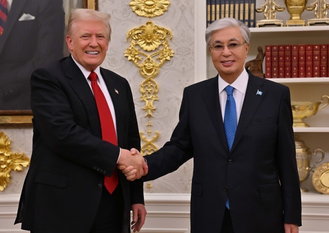 Дональд Трамп поздравил Касым-Жомарта Токаева с 35-летием Независимости Казахстана