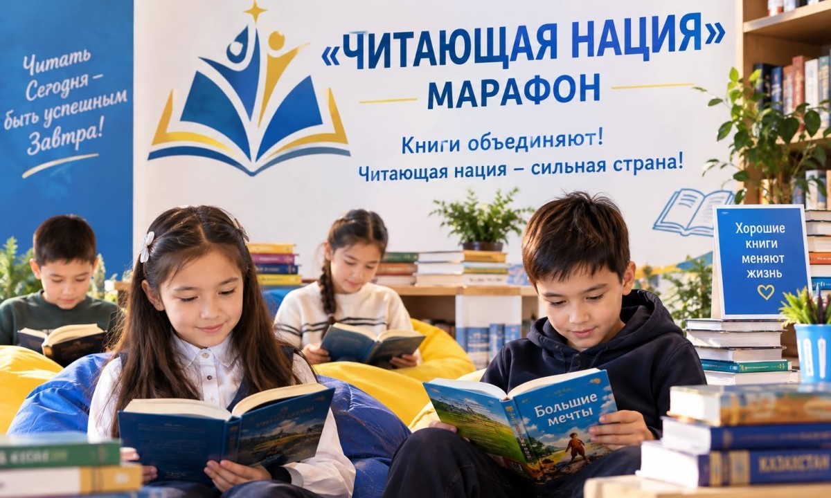 600 000 тенге за победу: в ЗКО стартовал главный книжный марафон страны