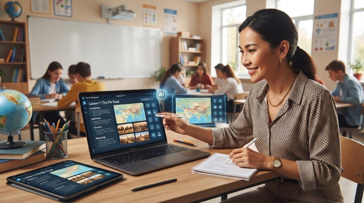 ChatGPT EDU мұғалімдерге сабақ жоспарын жазып, көрнекілік жасайды