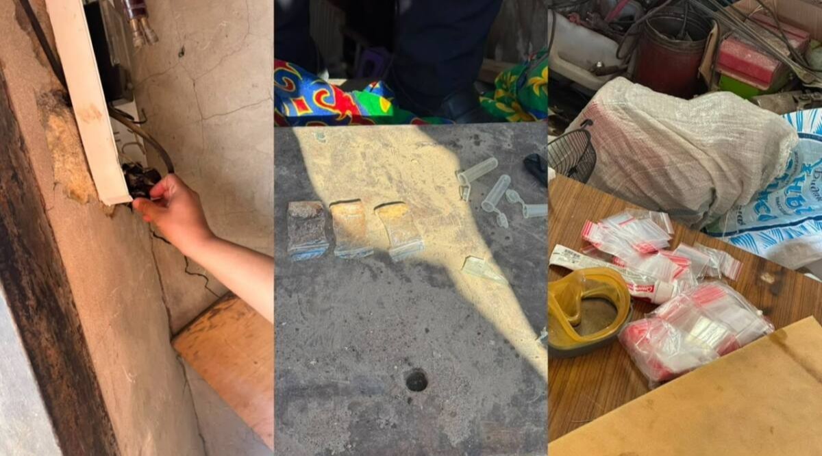 Ақтауда көлік пен гараждан есірткі табылды