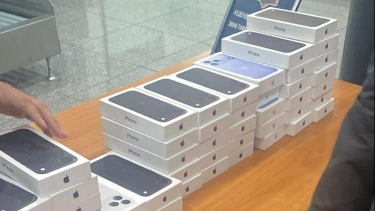 Незаконный ввоз более 200 iPhone 18 пресекли в Астане