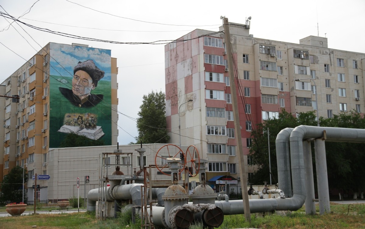 Ақсайда көпқабатты үйдің құрылысы аяқталды